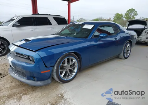 2021 Dodge Challenger Gt из США, поврежденный, VIN 2C3CDZJG4MH681271